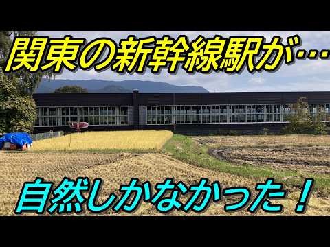 【利用者744人】上越新幹線最閑散駅が想像以上に〇〇だった！