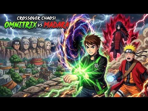 What If Naruto Met Ben 10? | Alien X vs Madara