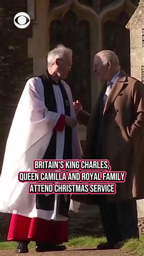 King Charles III and Queen Camilla, along with the Prince and Princess of Wales, William and Kate, and their children, Princes George and Louis and Princess Charlotte, walked to St. Mary Magdalene Church on the king’s private Sandringham Estate for a Christmas Day service with extended family. Later in the day, the king is expected to give his annual Christmas Day speech. #christmas #royals #royalfamily #kingcharles