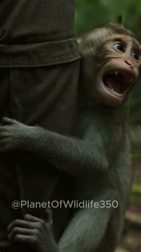 The Silent Predator: Watch This Heroic Man Rescue a Monkey from a Giant Python! #monkey #usa