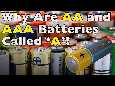 Why Are AA and AAA Batteries Called ‘A’? The Surprising History Behind Battery Names