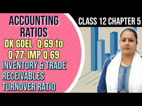 Accounting Ratio | Dk Goel Q.69 to Q.77 | Class 12 | Chapter 5