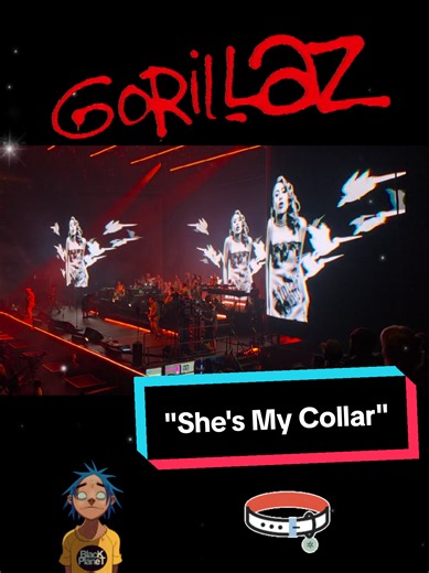 Gorillaz “She's My Collar” live at Kaseya Center Miami Sept 19 2026