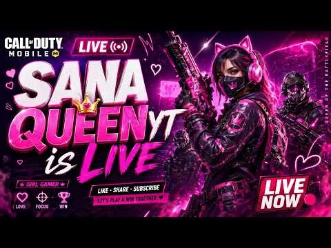 Silent Girl Stream | CODM BR | Call Of Duty | Battle Royal | Live Gameplay #callofduty #live