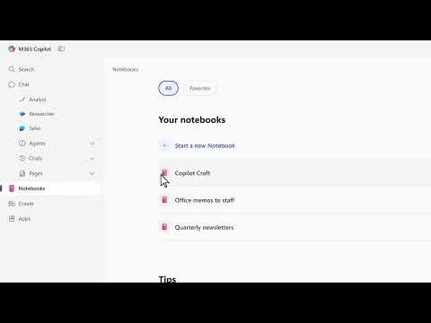 Take a tour of the Microsoft 365 Copilot App