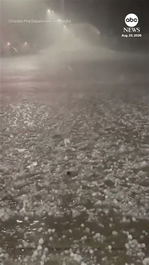 Hailstorm rattles northeast Ohio