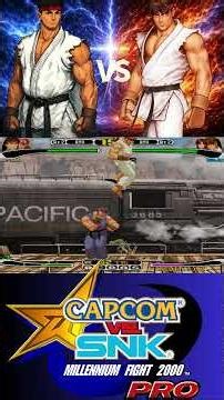 Capcom vs Snk Millenuim Fight 2000 Pro | Arcade | Ryu vs Ryu-Kim | 4K | 60 FPS