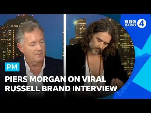 Piers Morgan on the viral Russell Brand Bible interview | BBC Radio 4 PM