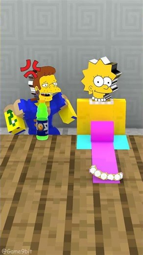 Snake vs Lisa Simpson in the Matching Picture Challenge!