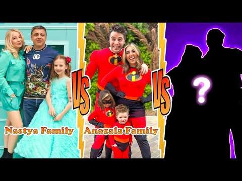 Nastya Family VS Anazala Family VS Secret Transformation 👑 New Stars From Baby To 2026