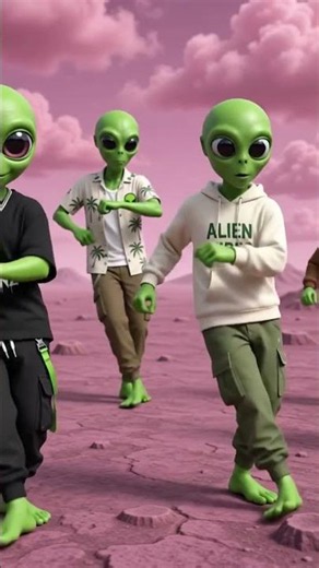 Crazzy Green Boyz dance #aliendance #dametucosita