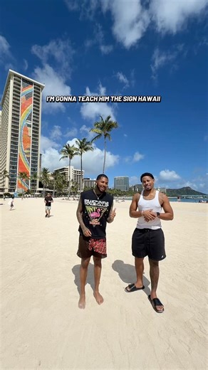 Hawaii in sign language 🌴 #hawaii #asl #signlanguage