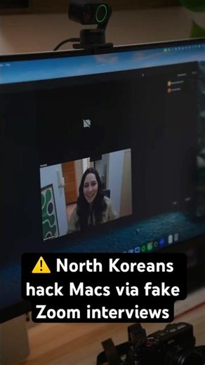 Fake Zoom interviews are being used to hack Macs — and it’s more dangerous than it sounds #shorts