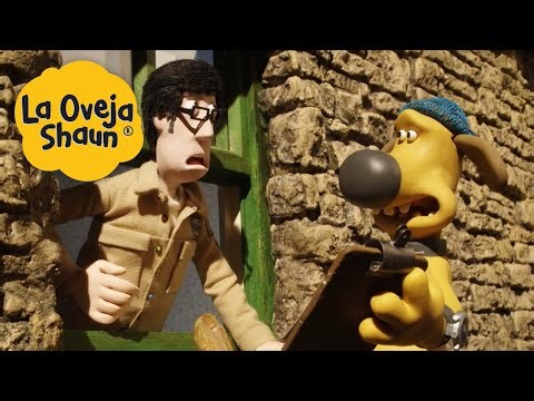 Hombre en la casa🐑 La Oveja Shaun 🐑 Dibujos animados para niños