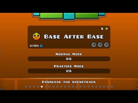 Geometry Dash - Base After Base 100%(All Coins).