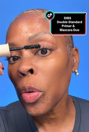 DIBS Double Standard Primer & Mascara Duo - no more itty bitty lashes! @DIBSBEAUTY #dibsbeauty #mascaraduo #makeupover50