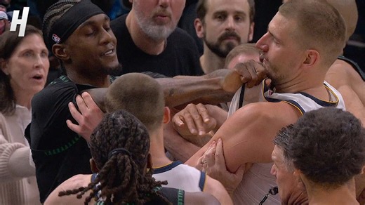 Nikola Jokic LOST IT Over McDaniels’ Late Layup In Game 4 😱