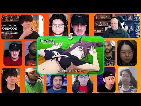 Re:Zero Season 4 Episode 5 MEGA Reaction Mashup | Re:ゼロから始める異世界生活 超级反应合集