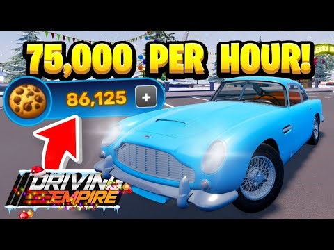 BEST Cookie Grinding Method In Driving Empire Winterfest!