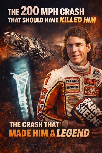 Two hundred miles per hour. A shredded tire. A bike that didn’t crash… It exploded. Barry Sheene should not have survived that Daytona wreck in nineteen seventy five. More than twenty fractures. Metal plates. Screws. Doubt. And two years later? World champion. Again. Different breed. Is this the toughest comeback in motorcycle history? 👇🔥 #OneLungRacing #BarrySheene #MotorcycleHistory #Daytona #RacingLegends | One lung racing