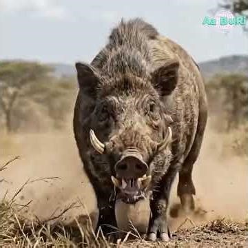 Primitive Humans vs Wild Boar 😱 Stone Age Survival Fight.#foryou # Aa BuRi.