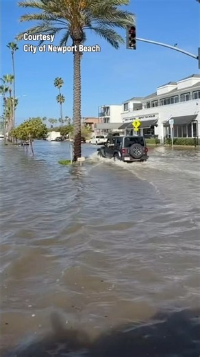 Newport Beach flooding
