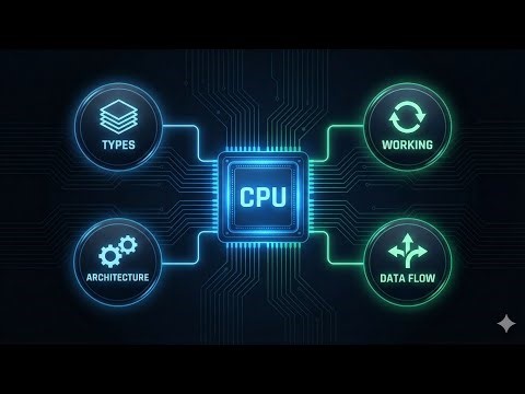 How a CPU Actually Works! 🧠 Internal Architecture & Types Explained 💻
