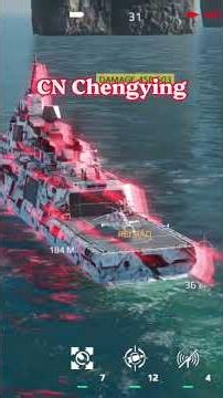 CN CHENGYING! 🇨🇳🔥 How Powerful Is This Warship? | Modern Warships #Shorts