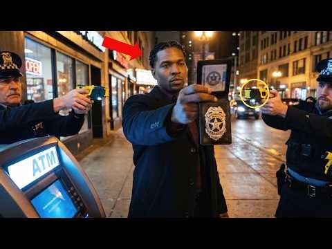 Five Cops Surrounded a Black Man at an ATM — Big Mistake, He Was CIA