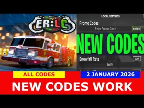 *NEW CODES* [NEW YEARS EVENT] Emergency Response: Liberty County ROBLOX | ALL CODES | 2026