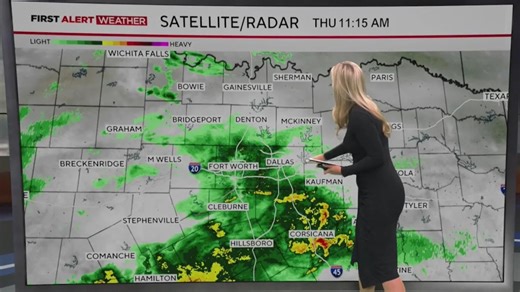 Heavy rain blankets parts of North Texas, increasing chances for flash flooding