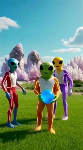 ¿CÓMO ES UN PARTIDO EN OTRO PLANETA? Aliens jugando a la pelota 🪐⚽