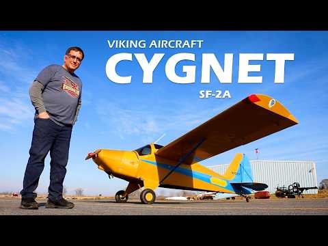 The Cygnet SF 2A Airplane! Best Kept Secret! Anyone can BUILD from PLANS!