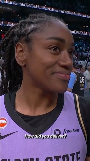 Tiffany Hayes is ready to hear a raucous Game 5 crowd back home in Balllhalla. 🏀🔥:#WNBAhighlights