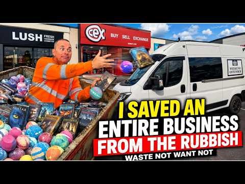 I FOUND A BUSINESS IN A SKIP😲FOR FREE, DUMPSTER DIVING UK