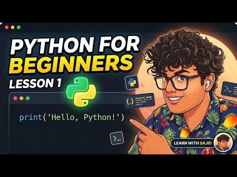​Python for Beginners in Animated Style | Lesson 1 |