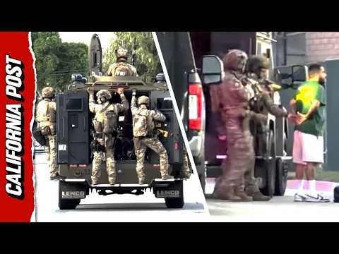 FBI Takes Down Mexican Mafia Gang Members Hiding in OC with Stunning Pre-Dawn Raid