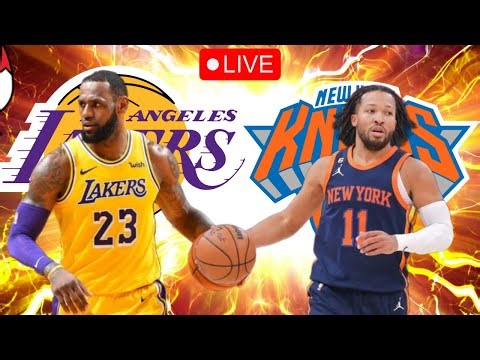 🏀 NBA 🏀 Los Angeles Lakers vs New York Knicks LIVE Play by Play & Reaction
