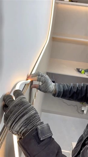 LED Wall Accent Lighting | Headboard Panel Glow Setup #wood