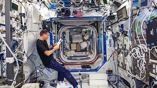 Watch what China is doing inside its space station – and it’s different