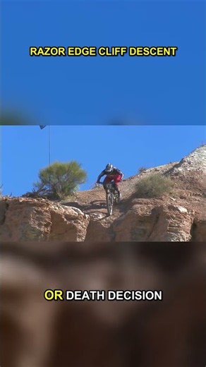 Riding A Knife-Edge Mountain Ridge At Full Speed! 🏆⚡ #shorts