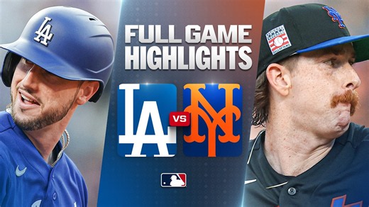 DODGERS vs. METS: Official Full Game Highlights (July 25) | 2026 MLB Season