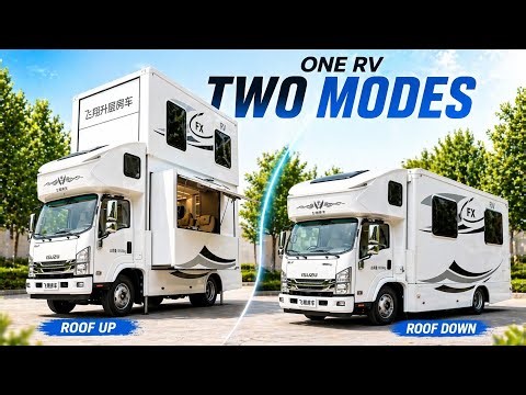 A Two Storey Home on Wheels-- Under 6 metres Long 