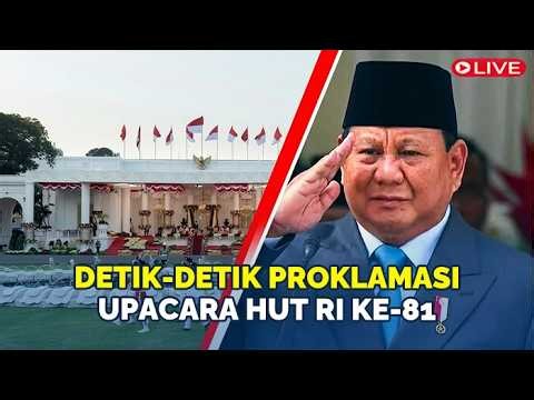 🔴 LIVE Upacara Bendera 17 Agustus 2026 di Istana Negara, Saksikan Detik-detik HUT ke-81 RI
