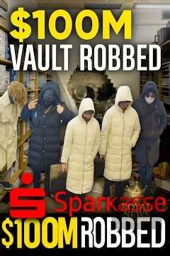 95M Vault Robbery: Germany’s Real-Life Ocean’s Eleven | Sparkasse Heist CCTV Breakdown #bankrobbery