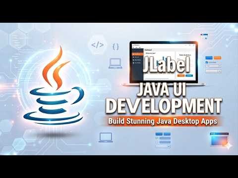 Java JLabel Tutorial for Beginners | Java Swing GUI Programming