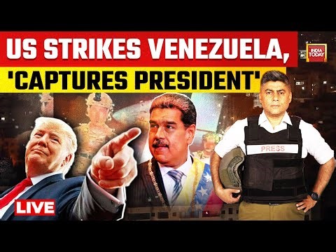 US Attacks Venezuela LIVE News: Trump Claims Venezuelan President Nicolas Maduro Under US Custody