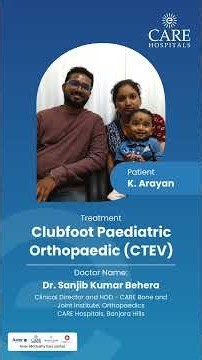 From Clubfoot Diagnosis to First Steps: Arayan’s Journey Towards Walking