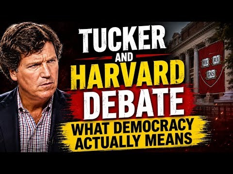 Tucker Carlson vs Harvard: The Democracy Debate That Shocked Everyone