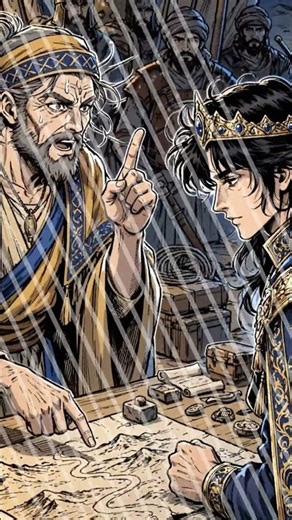 Bible Legends: He Joined the Rebellion — To Save His King 🎨 #shorts
